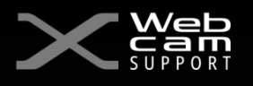 X WEB CAM SUPPORT LOGO