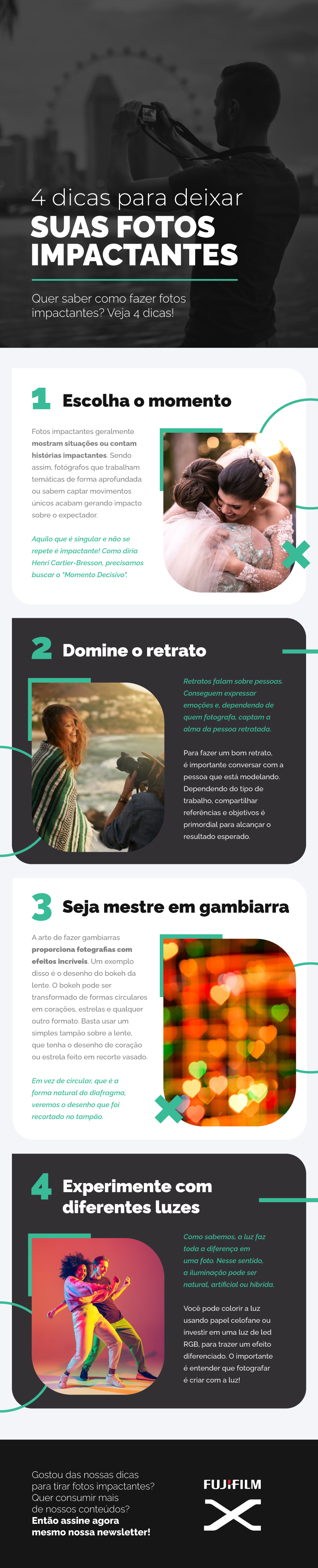 4 dicas para deixar suas fotos impactantes